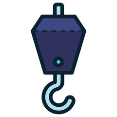 crane hook illustration