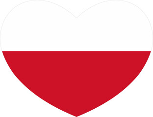 Indonesia flag heart shape 2023020279