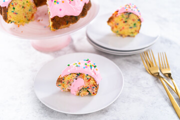 Funfettti Bundt Cake