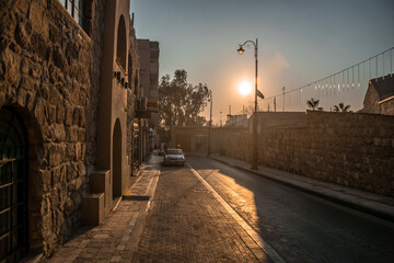 Fototapeta uliczka arabskiego miasta obraz