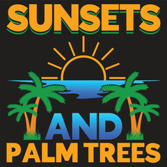 Summer vector T-shirt Design