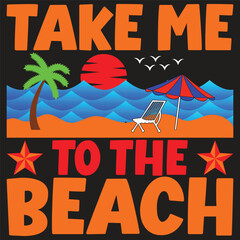 Summer vector T-shirt Design