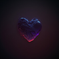 Valentine's day Heart Isolated