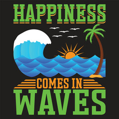 Summer vector T-shirt Design