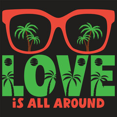 Summer vector T-shirt Design