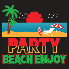 Summer vector T-shirt Design