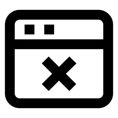 Cancel  line icon