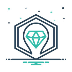 Mix icon for brilliant