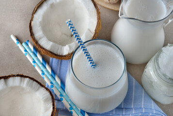 Alternative vegan coconut milk