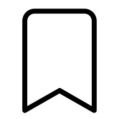 bookmark line icon