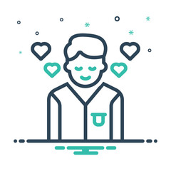 Mix icon for feeling