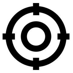 Fototapeta premium Location line icon