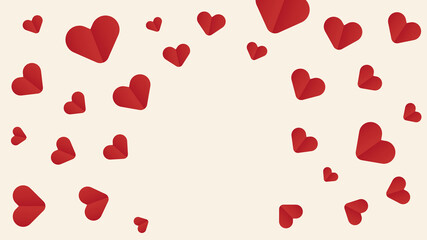 background with hearts 