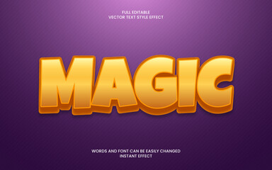 magic text effect