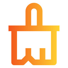 Brush gradient icon