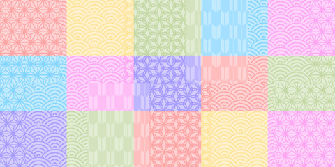 和柄　春　模様　背景