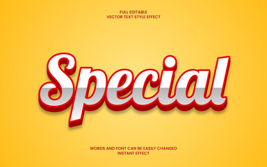 special text effect