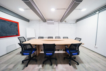 room for negotiations and meetings. a modern business space