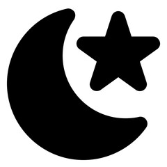 Night Mode glyph icon