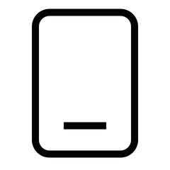 Handphone line icon