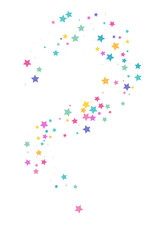 Happy Shimmer Vector White Background Rain