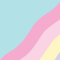 Typography Background waves color pastel