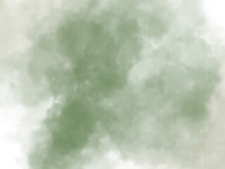 clouds in the sky  background . This watercolor smoke design with watercolor texture on white background. 