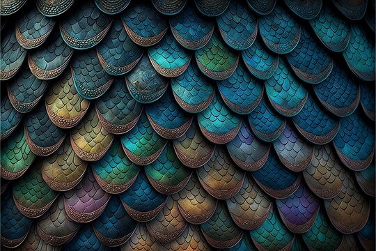 scales texture background