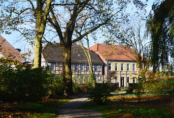 Historical Buildings in the Town Thedinghausen, Lower Saxony