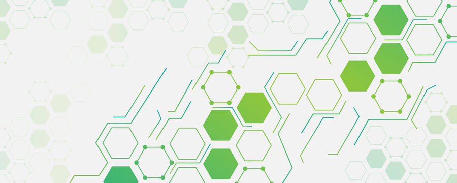 abstract background image hexagon concept hi tech network technology