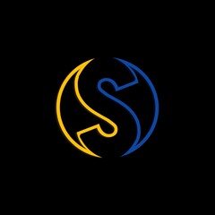 Alphabet S Logo.
