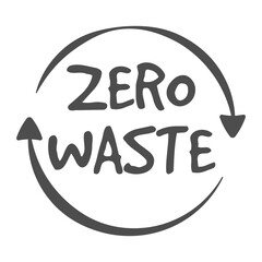 Zero waste. eco friendly label. recycle logo symbol.Set recycle signs. vector illustration	