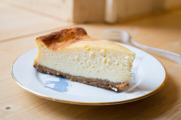Cheesecake is a sweet dessert that consists of one or more layers. The main, and thickest, layer consists of a mixture of soft fresh cheese, eggs, and sugar.