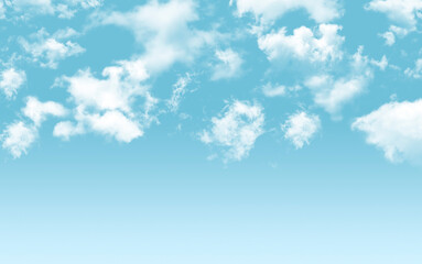 blue sky with clouds