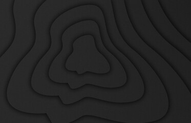 black waves background