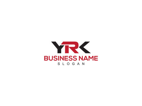 Modern Abstract YRK y r k Colorful Letter Logo