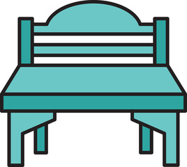 bed icon illustration