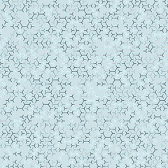  Hexagonal Maze pattern abstract illustration