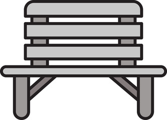 park bench icon