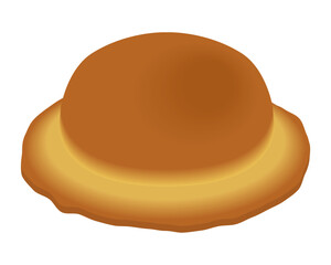 ぼうしパンのイラスト