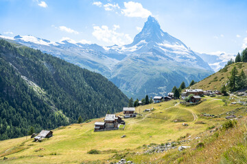 Matterhorn peak, Zermatt,  Switzerland