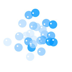 water soap fizzy bubble vector illustration 