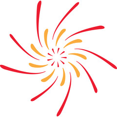 Simple Fireworks Shape