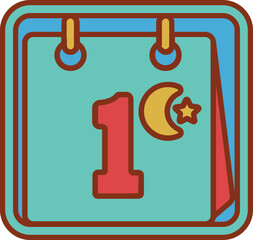 Ramadhan icon full color