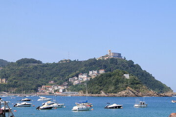 Obraz premium Saint Sébastien en Espagne