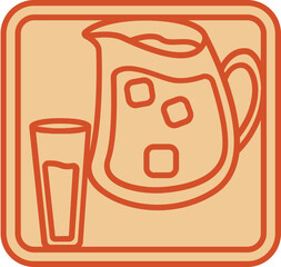 Ramadhan icon outline color