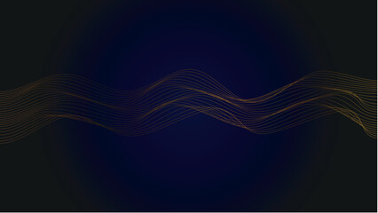 abstract background with waves