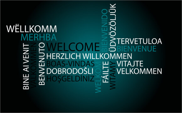 Welcome Tree - 19 Languages