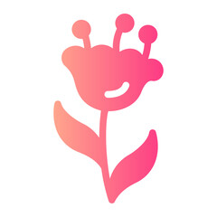 dahlia gradient icon