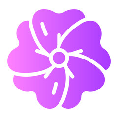 geranium gradient icon